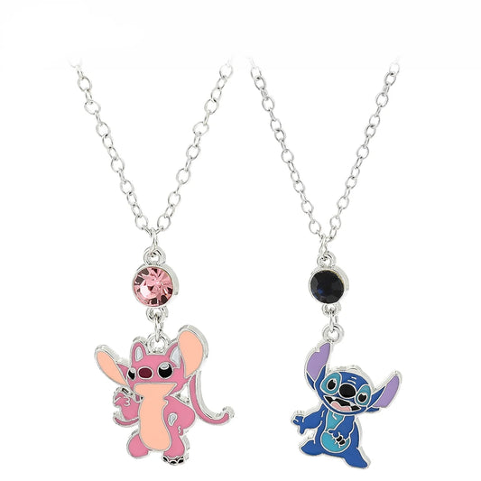 Stitch & Angel Halsketten